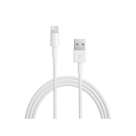 4Xem 4XEM 4XLIGHTNING6 6 ft. 2 m White Lightning 8 Pin Cable Iphone Ipod Ipad Iphone 5 6 7 4XLIGHTNING6